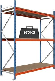 Priemyselný regál Longspan s DTD policou