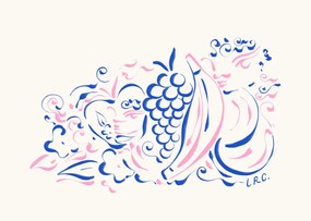 Moikka Plagát Cosmic Harvest by Lucrecia Rey Caro A4 (21x27)