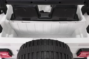 Ramiz Jeep Wrangler Rubicon LIFT elektrické autíčko pre deti biele