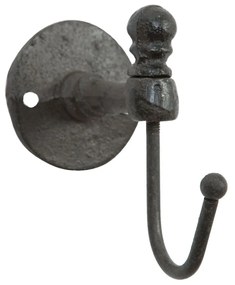 Nástenný kovový vintage háčik Grue - 5 * 10 * 8 cm