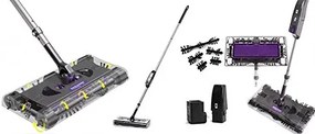 Akumulátorový zmeták Swivel Sweeper MAX - sivý