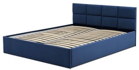 Čalúnená posteľ MONOS bez matraca rozmer 140x200 cm Tyrkysová