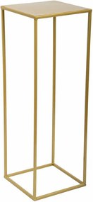 STOJAN NA KVETINÁČ SIMPLE 70X24X24 CM ZLATÁ