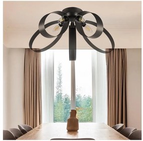 ONLI - Stropné svietidlo SERENA 5xE14/6W/230V čierna