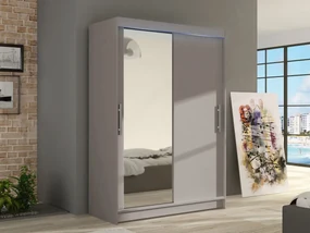 Skriňa Ada VI, Farby: trufel, Osvetlenie: osvetlenie LED RGB - farebné