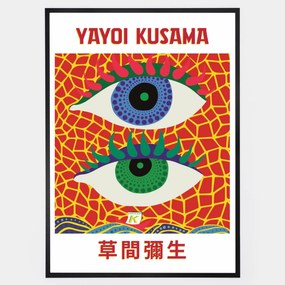 Plagát Two Eyes | Yayoi Kusama