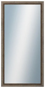 DANTIK - Zrkadlo v rámu, rozmer s rámom 60x120 cm z lišty CARRARA žltá (2895)