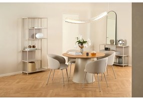 Okrúhly jedálenský stôl s doskou v dubovom dekore ø 120 cm Soli – Actona