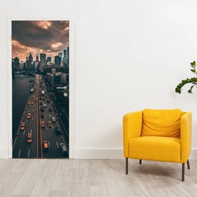Fototapeta na dvere - Manhattan (95x205cm)