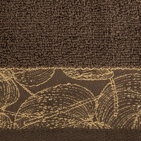 BAVLNENÝ UTERÁK AGIS 50X90 CM HNEDÁ