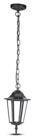 Vonkajší luster na reťazi 1xE27/40W/230V IP44 čierna