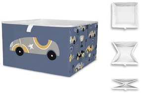Látkový detský úložný box Ralley - Butter Kings