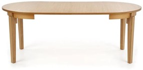 Rozkladací jedálenský stôl 100-200 cm Saras (Dub medový + (pre 6 8 osôb). Vlastná spoľahlivá doprava až k Vám domov. 1048723