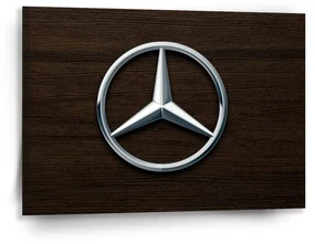 Sablio Obraz Logo 5 Drevo - 90x60 cm