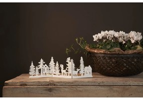 Biela svetelná dekorácia s vianočným motívom Fauna – Star Trading