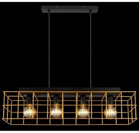 Globo 15530B-4H - Luster na lanku MERRIL 4xE27/60W/230V