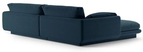 Tmavomodrá rohová pohovka (pravý roh) Torino – Micadoni Home