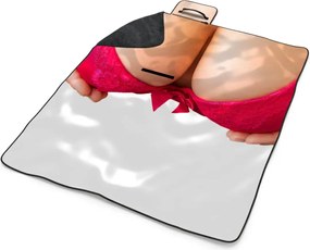 Sablio Plážová deka Ňadrá: 200x140 cm