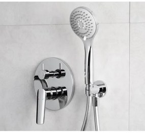 KFA Armatura 5029-501-00- Sprchová sada s podomietkovou batériou TANZANIT l. chróm