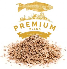 KAISER Rybie mäso a syry - zmes hrubej štiepky na údenie Množstvo: 0,5kg