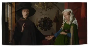 Sablio Uterák Svadba manželov - Jan van Eyck - 30x50 cm