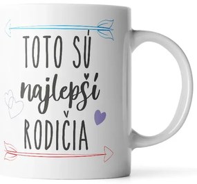 Sablio Hrnček Toto sú najlepší rodičia - 890 ml - XXL