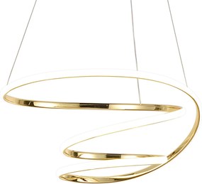 Toolight Toolight, LED stropné svietidlo 51cm, 72W, 4000K, G080-1CP, zlatá matná, OSW-09739