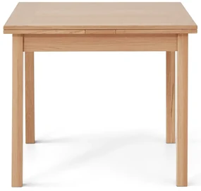 Rozkladací jedálenský stôl podyhovaný dubom Hammel Dinex 90 x 90 cm