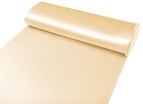 Biante Saténový záves LUX-L057 Béžový 140x140 cm