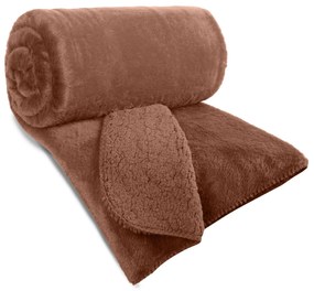 PREHOZ NA POSTEĽ NINA 220X240 CM BÉŽOVÝ