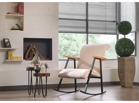 Krémové kreslo Yoka – Artie