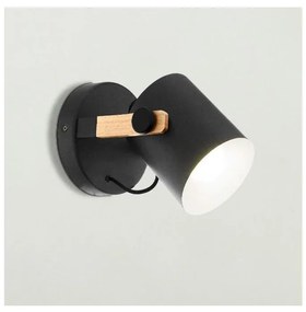 Eglo 43518 - Nástenné svietidlo HORNWOOD 1xE27/28W/230V EG43518
