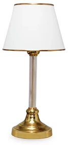 Stolná lampa Deni biela