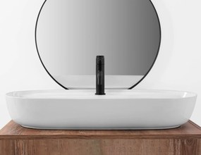 Rea Aura, umývadlo na dosku 81x41 cm, biela, REA-U2541