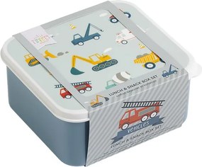 Sada 4 boxov na obed a desiatu Autá