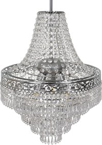 Luster Coral, 1x krištáľové tienidlo, ch