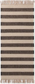 Behúň Handloom 106334 Playa White Black, 80x300, čiernobiela, chodba / predsieň, Hanse Home