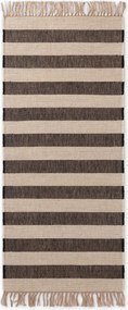 Behúň Handloom 106334 Playa White Black, 80x200, čiernobiela, chodba / predsieň, Hanse Home