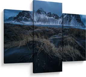 Obraz výhľadu na Islandskej vrcholky (90x60 cm)