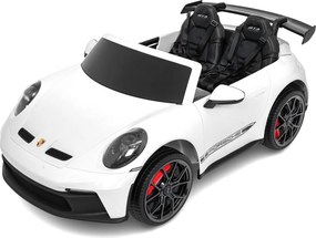 Ramiz Detské pretekárske auto Porsche 911 GT3 STRONG MP4 biele