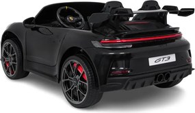 Elektrické autíčko Porsche 911 GT3 pretekárske čierne