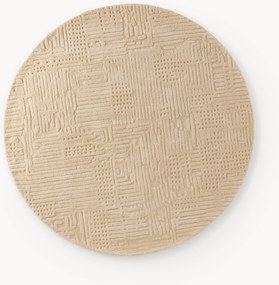 Okrúhly ručne tuftovaný vlnený koberec Merima