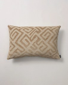 Karin - jednoduchá obliečka, 60x40cm farba produktu béžová látka zapletaná, vzorované