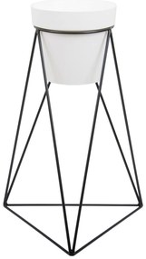 STOJAN NA KVETINÁČ TRIANGLE 60X50X24 CM ČIERNA