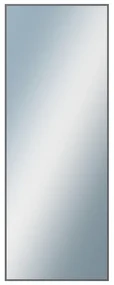 DANTIK - Zrkadlo v rámu, rozmer s rámom 60x160 cm z lišty Hliník platina (7003019)