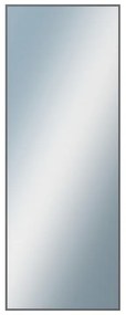 DANTIK - Zrkadlo v rámu, rozmer s rámom 60x160 cm z lišty Hliník platina (7003019)