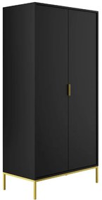 Skriňa Austin Čierna/Zlatá