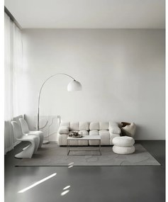 Sivý vlnený koberec 200x300 cm Morphic Botanica – Agnella