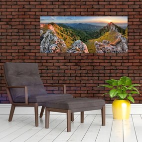 Obraz - Horská krajina (120x50 cm)