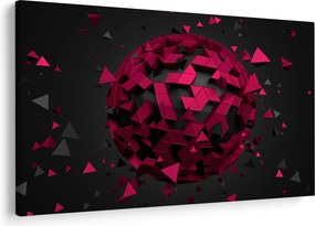 Obraz 3D abstrakcie (90x60 cm)